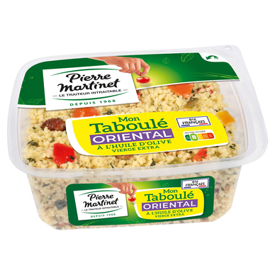 Taboulé oriental à l'huile d'olive vierge extra PIERRE MARTINET, 310g