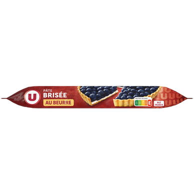 Pâte brisée au beurre prête à dérouler  230g