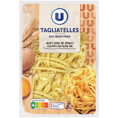 Tagliatelles aux oeufs frais  350g