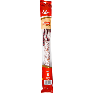 Saucisse sèche fuêt d'Olot ESPUNA, 170g
