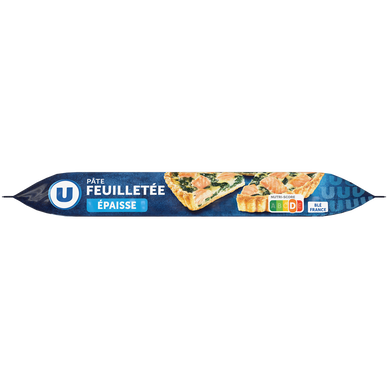 Pâte feuilletée épaisse prête à dérouler  280g