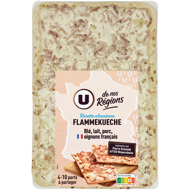 Flammekueche recette alsacienne  600g