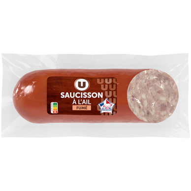 Saucisson à l'ail fumé - 300g