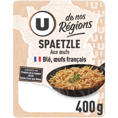 Spaetzle aux oeufs frais 400g