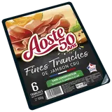 Jambon cru fines et fondantes AOSTE 6 tranches 100g