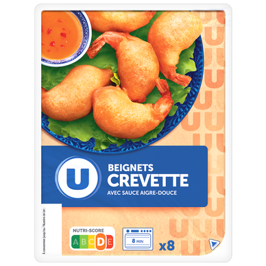Beignets crevettes sauce aigre douce  160g