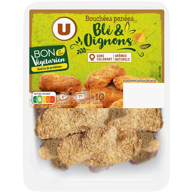 Bouchées panées blé et oignons bon et végétarien - 200g