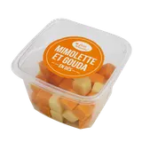 Dés de mimolette et gouda, PETIT MARCHE, 26%MG, 120g