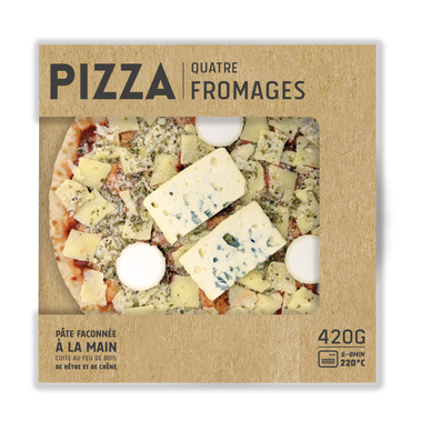 Pizza 4 fromages, 420g