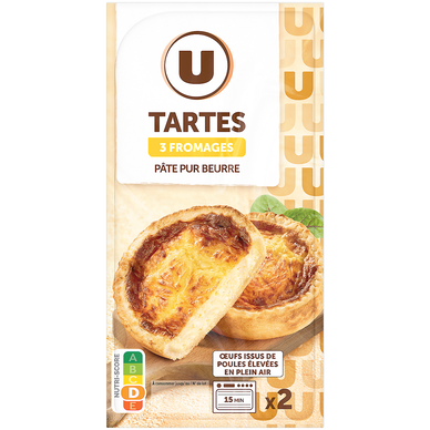 Tarte aux fromages  x2  -  260g