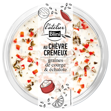 Chèvre crémeux L'ATELIER BLINI 140g