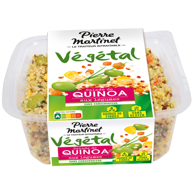 Salade de quinoa aux légumes PIERRE MARTINET - 250g