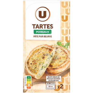 Tarte aux poireaux  2x130g