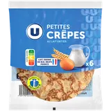 Petites crêpes au sucre de canne,  x6, 240g