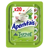 Fromage apéritif ail et fines herbes APERIVRAIS - 20 bouchées 100g