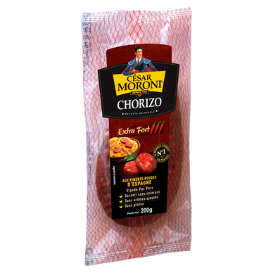 Chorizo extra-fort - CESAR MORONI - 200g
