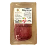 Jambon de Bayonne IGP Label Rouge 12 mois d'affinage, 5 tranches, 100g