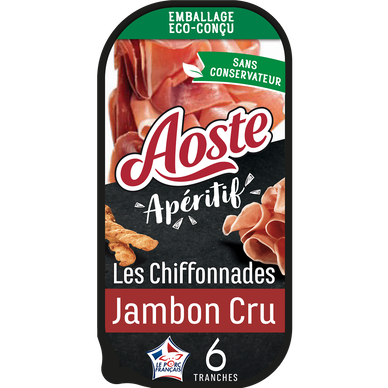 Jambon Cru Les Chiffonades - AOSTE - 80g