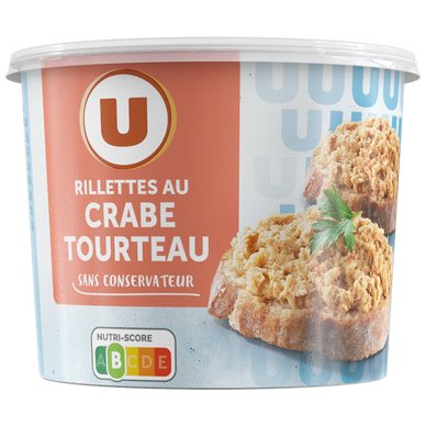 Rillettes au crabe U 150G
