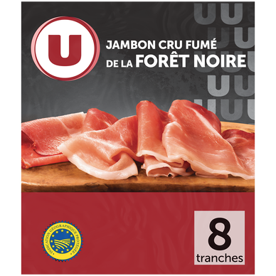 Jambon forêt noire IGP 8 tranches 100g