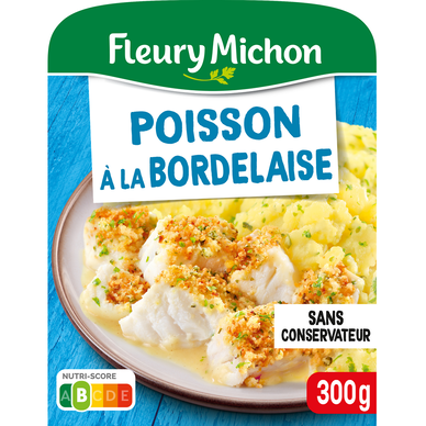 Plat cuisiné Individuel Poisson à la Bordelaise FLEURY MICHON - 300g
