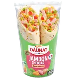 Wraps jambon cheddar DAUNAT 190g