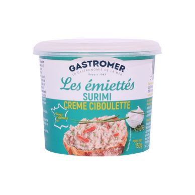 Emiettés surimi crème ciboulette GASTROMER, 150g