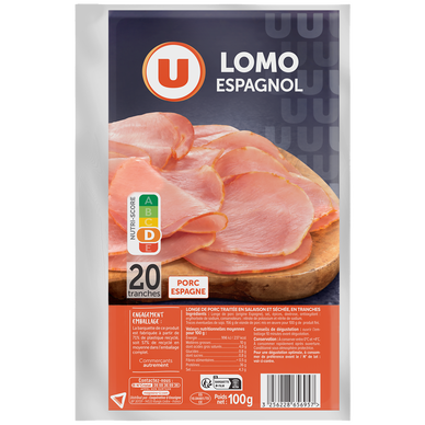 Lomo Espagnol - x20 tranches, 100g
