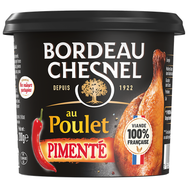 Spécialité charcutière poulet pimenté BORDEAU CHESNEL - 200g