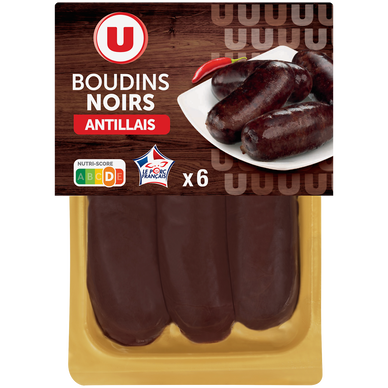 Boudins noirs Antillais - x6 360g