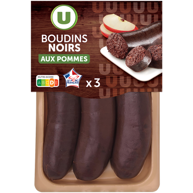 Boudin noir aux pommes - x3, 375g