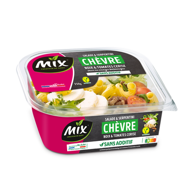 Salade de serpentini au chèvre, tomates, noix et roquette MIX BUFFET,250g