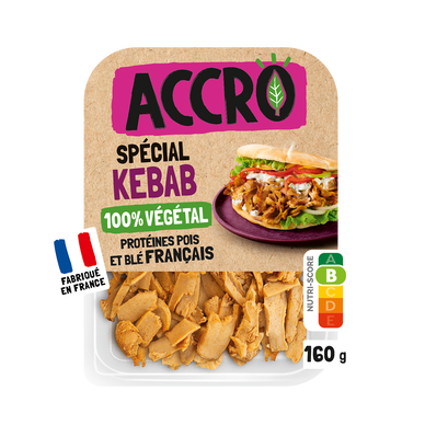 Spécial kebab 100% végétal frais ACCRO 160g