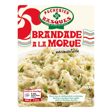 Brandade de morue parmentier PECHERIES BASQUES, x6 900g