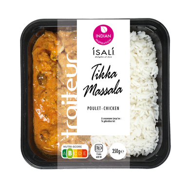 Poulet tikka massala et riz ISALI, 1 part, 350g