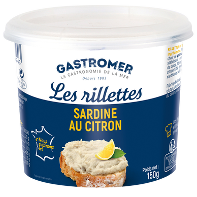 Rillettes de sardines GASTROMER, 150g