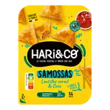 Samossas lentilles coral&coco sauce rougail HARI&CO x6 140g