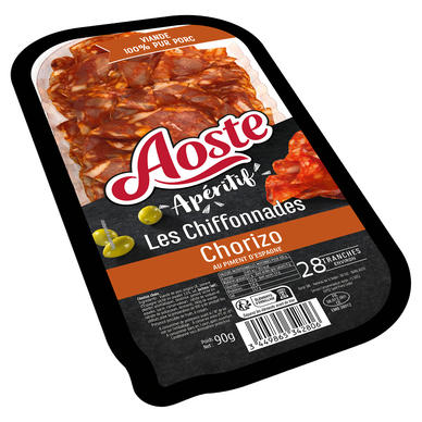 Chorizo Les Chiffonades - AOSTE - 90g
