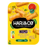 Nems haché végétal&curry sauce aigre douche HARI&CO X6 140g