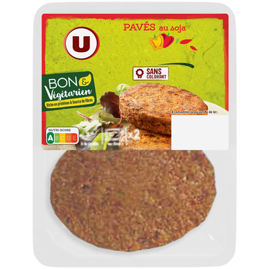 Pavés au soja provençal bon et végétarien - 2x100g - 200g