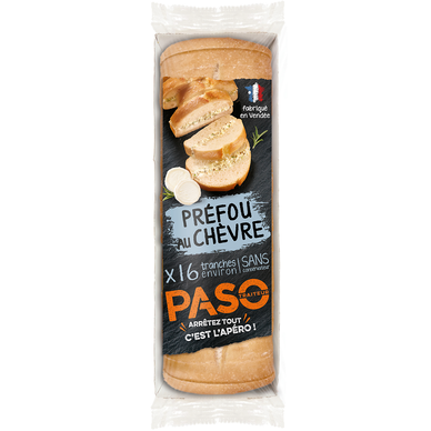 Préfou au chèvre pré tranché PASO, 350g