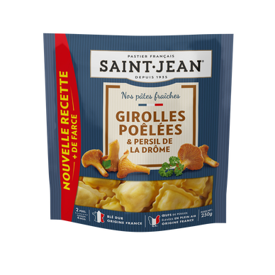 Ravioli aux girolles poêlées persil de la Drôme SAINT JEAN 250g