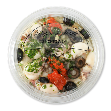 Seiches à l'ail, 150g