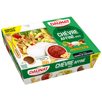 Plateau capricia chèvre noix sce balsamique miel DAUNAT 320g
