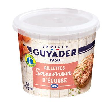 Rillettes de saumon d'Ecosse GUYADER, 120g