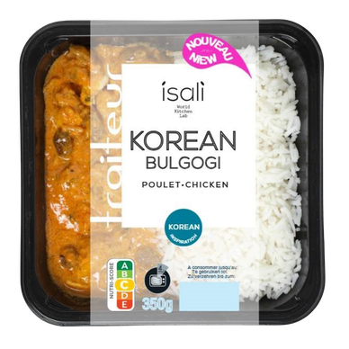 Poulet korean bulgogi, ISALI, 1 part, 350g