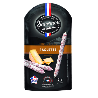 Mini sticks raclette VPF SAVERNOU 80g