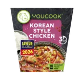 Korean style chicken blanc poulet oignons riz et carottes YOUCOOK 420g