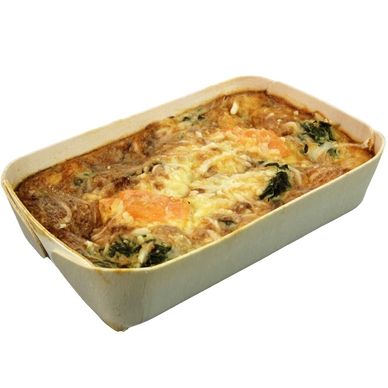 Gratin de saumon et épinard, 300g