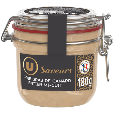 Foie gras de Canard entier origine France - 180g